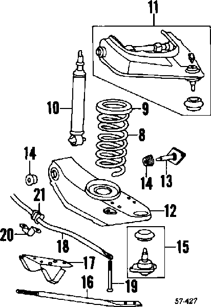 Пильник сайлентблока переднього ричага MT141214 Chrysler