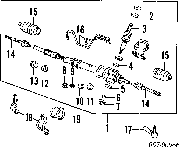 Купити MR103280 Mitsubishi Пильник тяги
