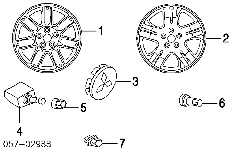  MB255657 Mitsubishi