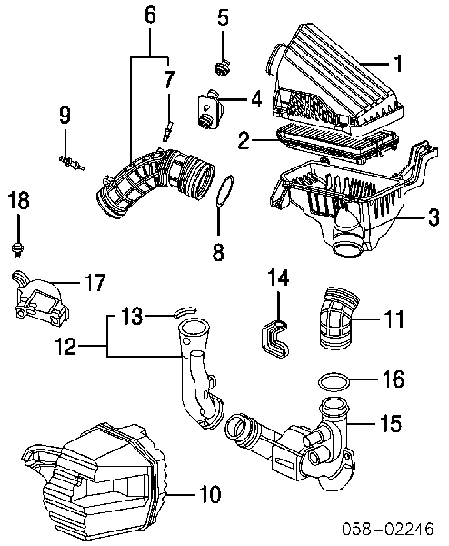 17253RBA000 Honda 