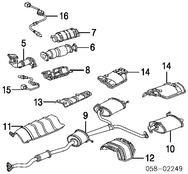  74656SEA000 Honda