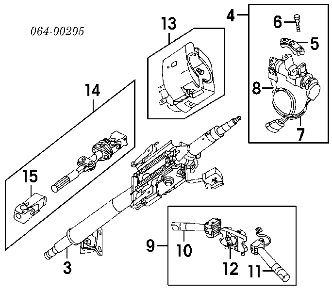  Замок запалювання Land Rover Discovery 2