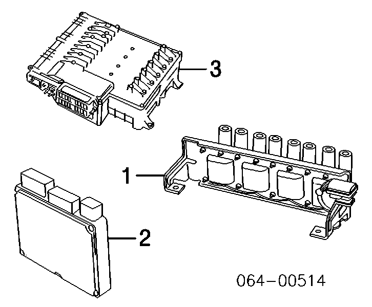 Датчик положення (оборотів) коленвалу ERR7354 Rover