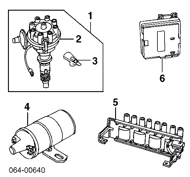 Котушка запалювання ERR6269 Land Rover