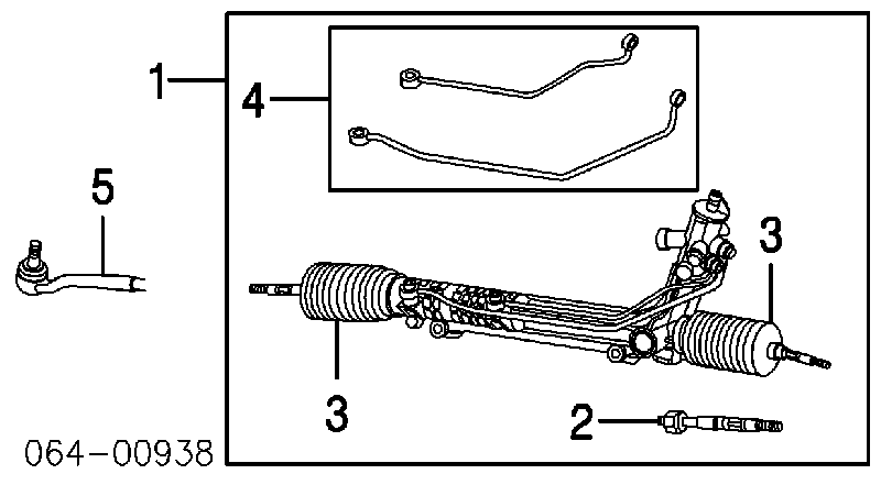 Рульова тяга SGH000010 Land Rover