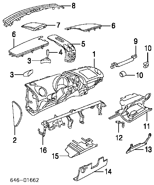  VAG 1C08584616TP ціна, від 28.10 USD