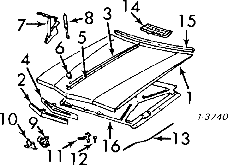 Компресор кондиціонера 1618459 General Motors