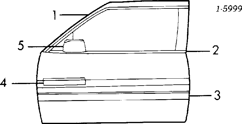 Бічне дзеркало заднього виду на Chevrolet Lumina 