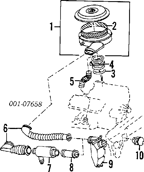 Фільтр повітряний 17220PC0003 Honda