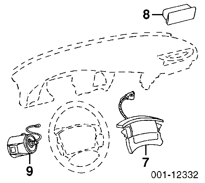 26087273 General Motors Шлейф Airbag