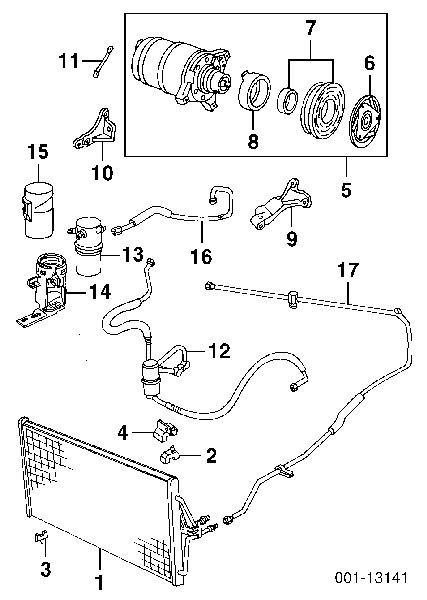 Кран пічки (обігрівача) 8524581840 Isuzu