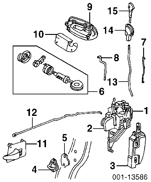 Насос гідропідсилювача керма (ГПК) 90329438 General Motors