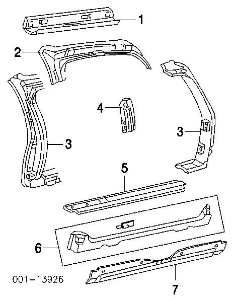 Маточина задня 15030102 General Motors