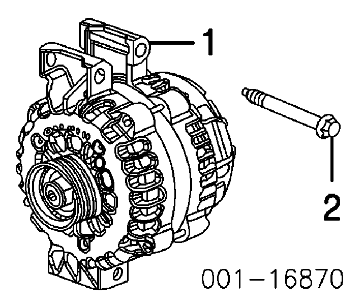 10464468 General Motors генератор