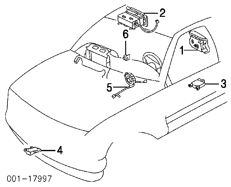15074697 General Motors подушка безпеки, водійська, airbag