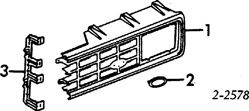 F87Z9842528CA Ford емблема капота