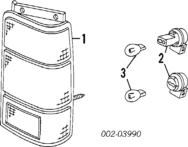 Лампочка F5DZ13466BA Ford