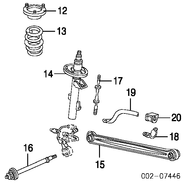  2U2Z18125FA Ford