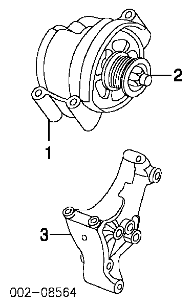 Генератор XL2Z10346AA Ford