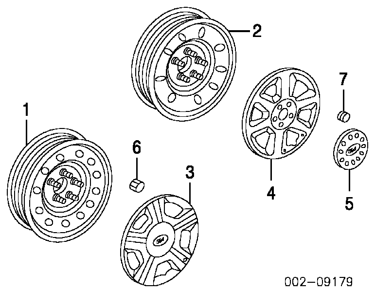 Купити F6SZ1A043AA Ford 