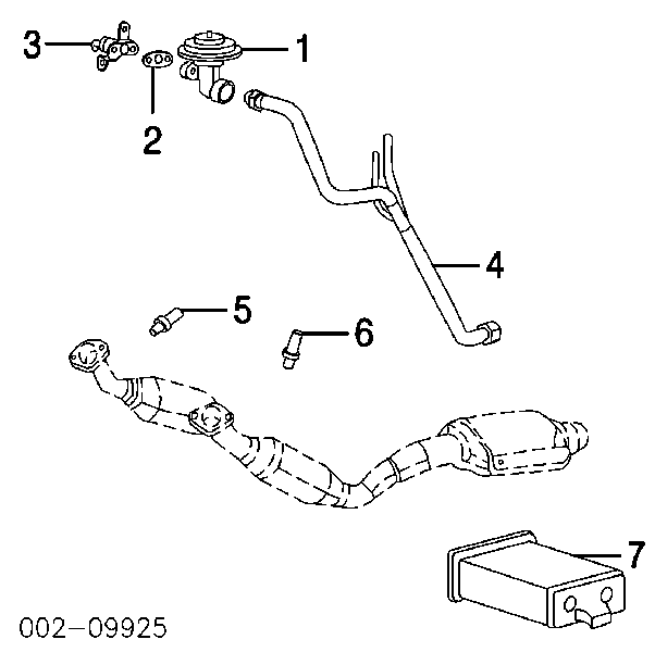 Лямбда-зонд, датчик кисню після каталізатора DY1081 Ford