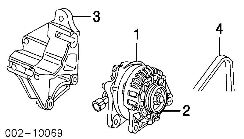 Генератор 1L8Z10346CBRM Ford