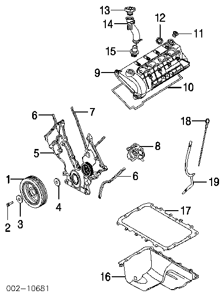 Кришка двигуна передня Lincoln Navigator (U228) (Лінкольн Navigator)