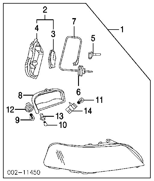 Лампочка галогенна Ford 3W1Z13N021BA ціна, від 3.56 USD