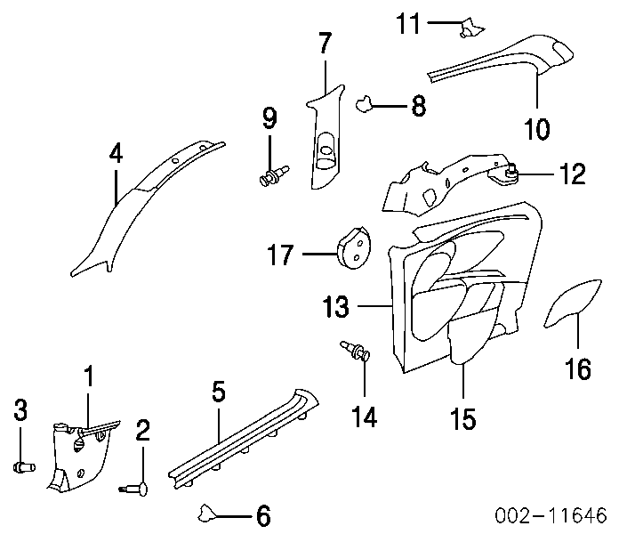 Шайба пружинна W703505S301 Ford