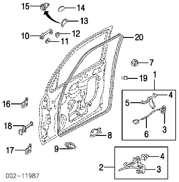  XR8Z65219A24AA Ford