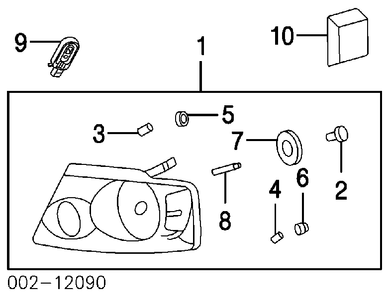  AL8Z13411B Ford