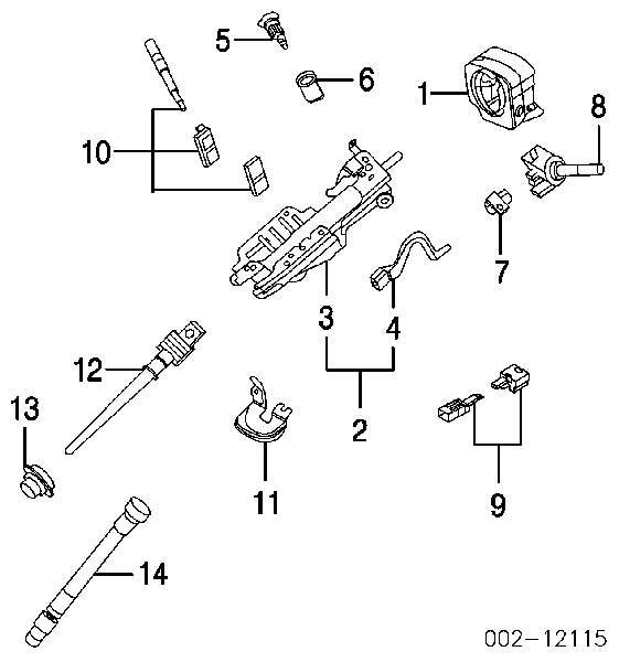  2L1Z15607AA Ford