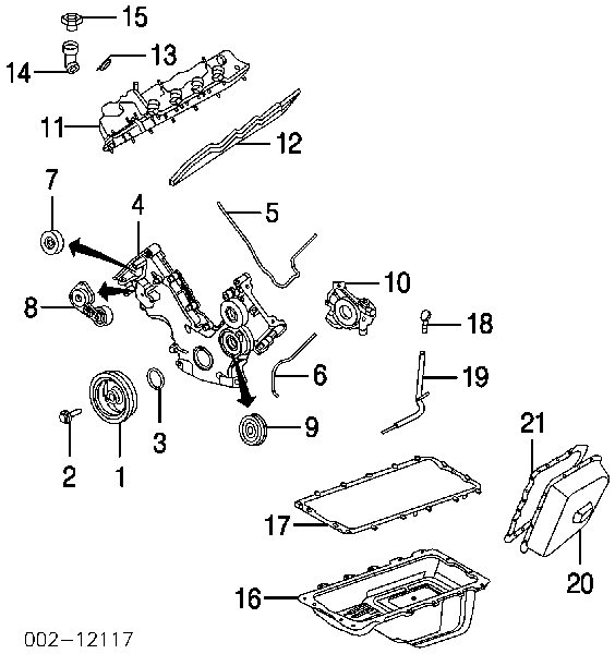 Прокладка клапанної кришки, права Ford Explorer (Форд Експлорер)