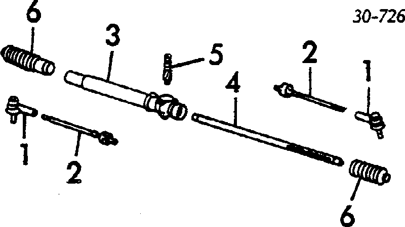 NI221DUSTER MSG пильник рульового механізму/рейки, лівий