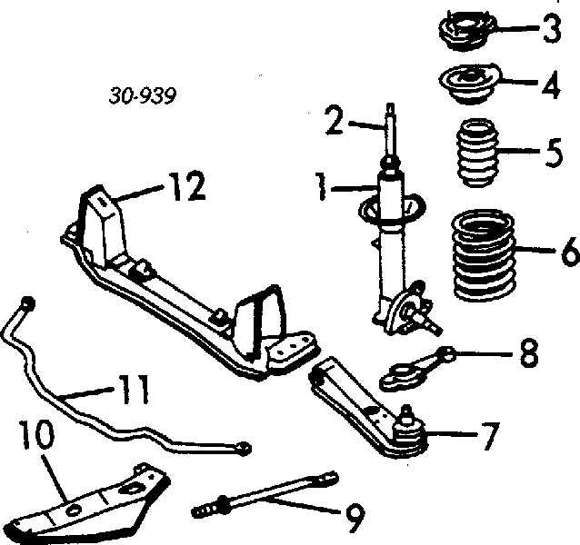 Амортизатори передні на Nissan Silvia S12
