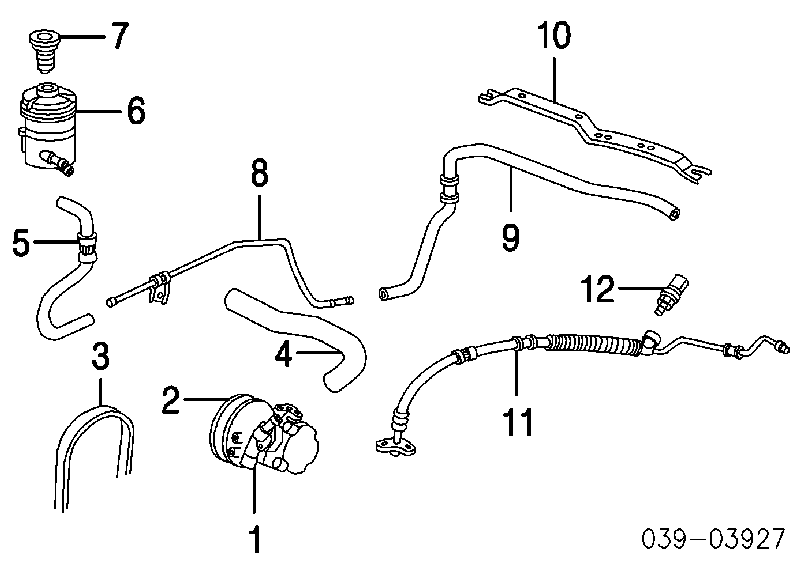 Насос ГПК Honda 56110PZDA01 ціна, від 116.70 USD