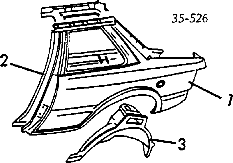 G03042410B Mazda Дверцята бензобака