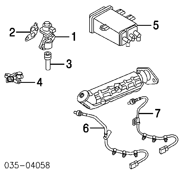LF0120305 Mazda прокладка egr-клапана рециркуляції