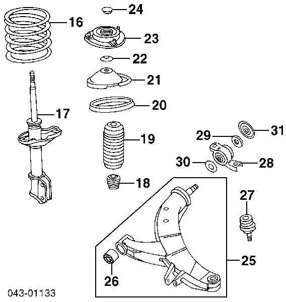  20330AE60A Subaru