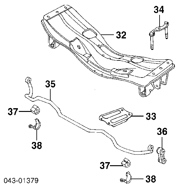  20402AC000 Subaru