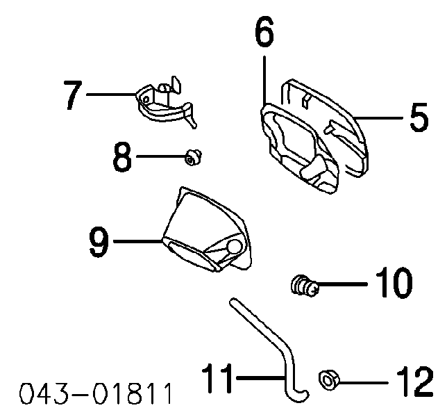  46064AE000 Subaru