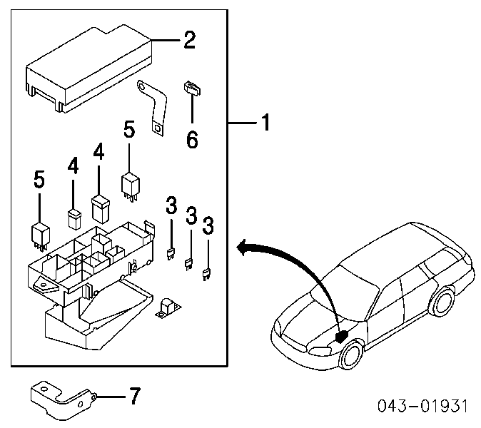 82501FC000 Subaru 