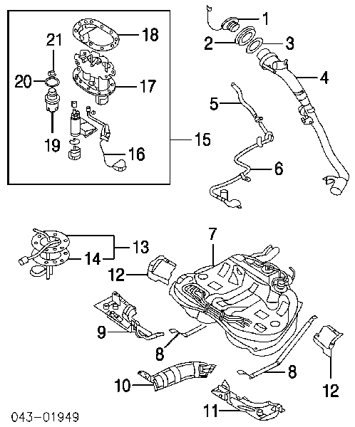  42060GA081 Subaru