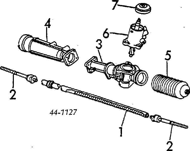 Рейка рульова 442503203084 Toyota