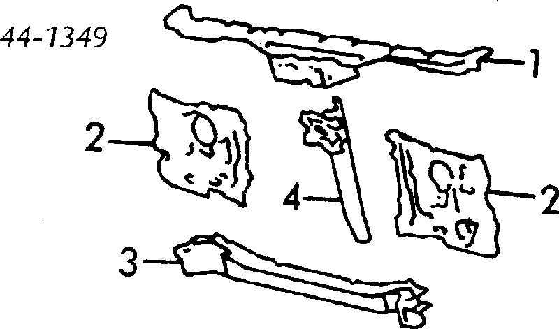 Панель передня Toyota Corolla ліфтбек (E9) (1987 - 1992) ціна, від 34.29 USD