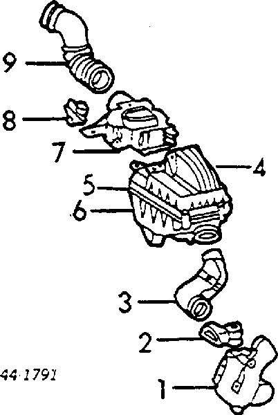 Повітряний фільтр 1780101020 Toyota