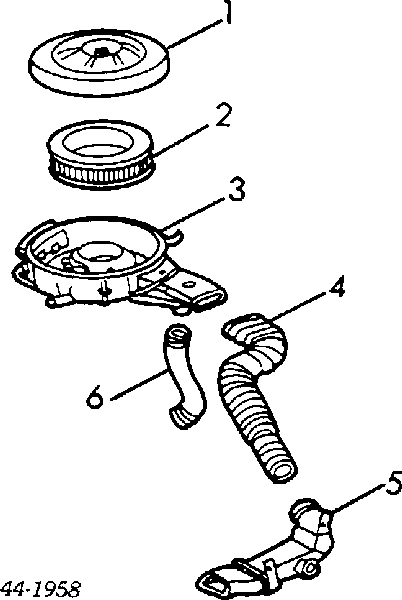 Повітряний фільтр 1780115010 Toyota