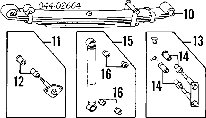 9038519002 Toyota сайлентблок амортизатора заднього