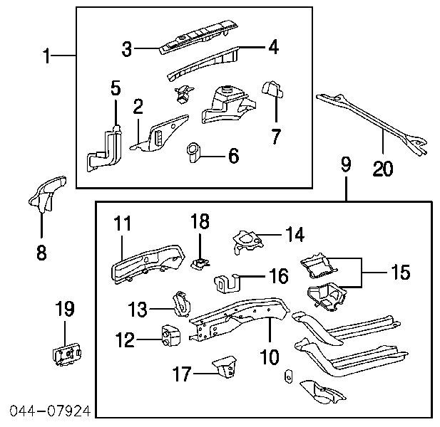  Toyota 5368133020 ціна, від 44.88 USD