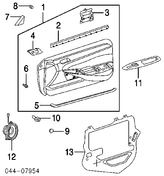  74231AA090A0 Toyota